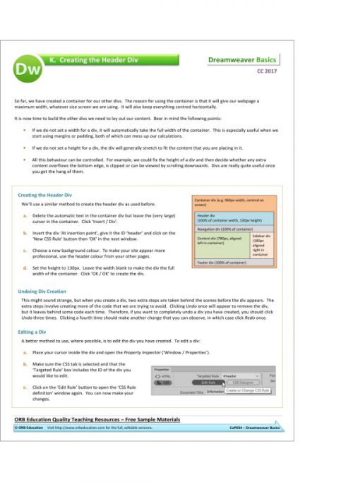 Dreamweaver CC 2017 Basics - Image 5