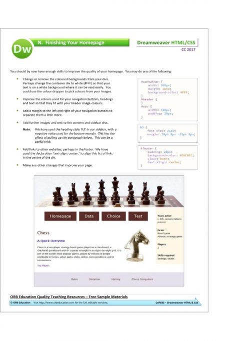 Dreamweaver CC 2017 HTML CSS - Image 8