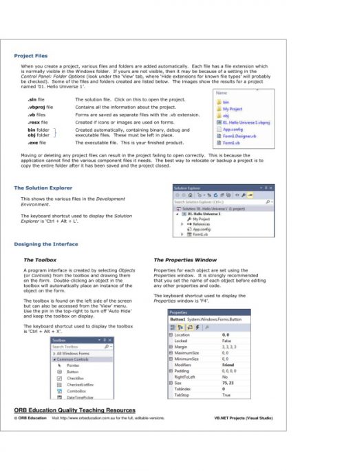 VB.NET Projects 1-3 (Visual Studio) - Image 3