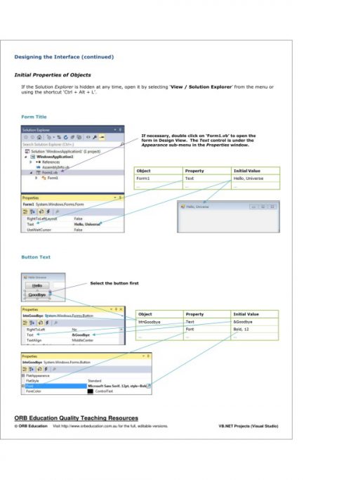 VB.NET Projects 1-3 (Visual Studio) - Image 5