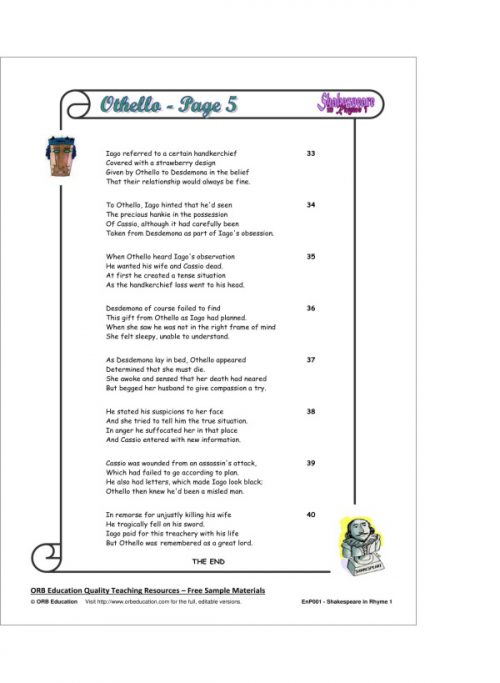 Shakespeare in Rhyme 1 - Image 5