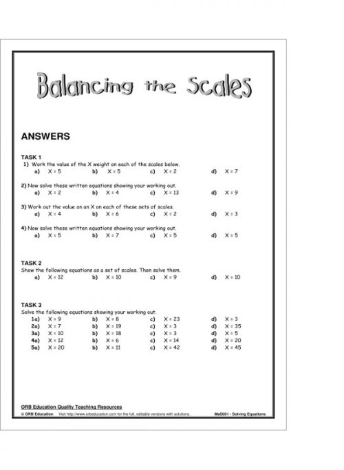 Solving Equations - Image 2