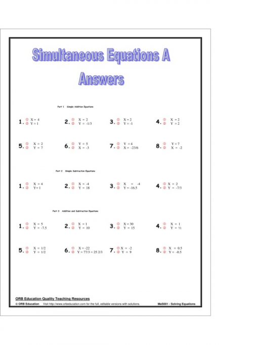 Solving Equations - Image 4