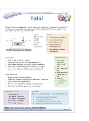 Energy Resources (Yrs 7-8 Science Grab Bags)