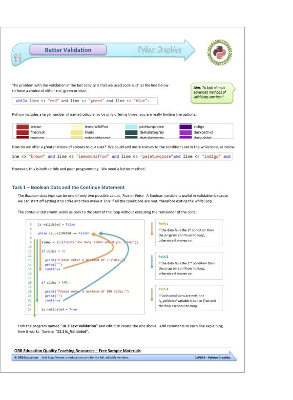 Python Graphics β ORB Education Australia