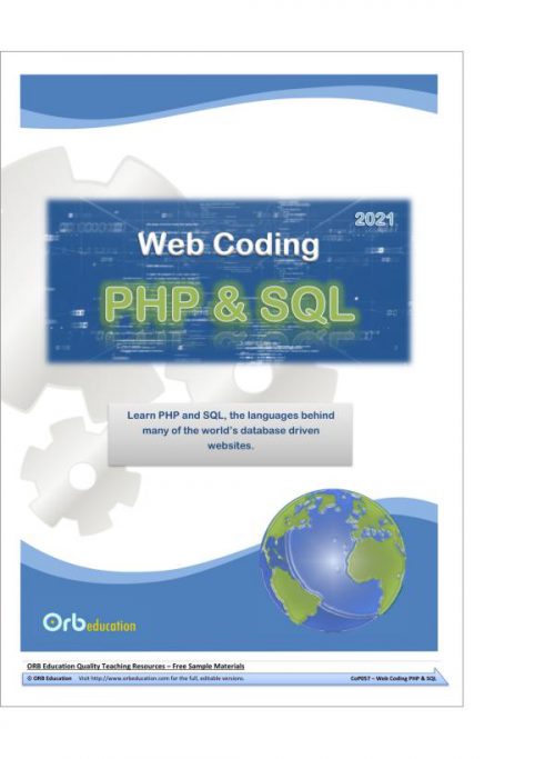 Web Coding - PHP & SQL