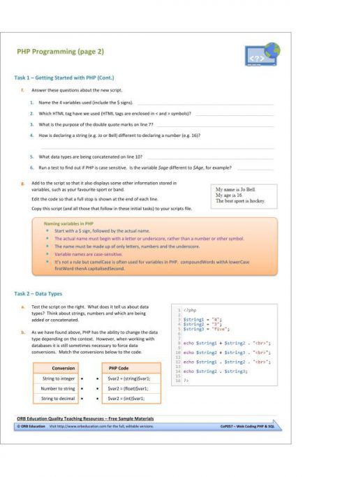 Web Coding - PHP & SQL - Image 4