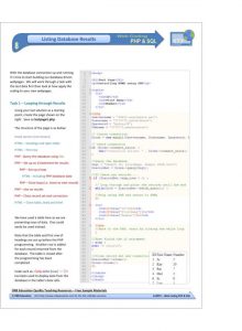 Web Coding – PHP & SQL – ORB Education Australia