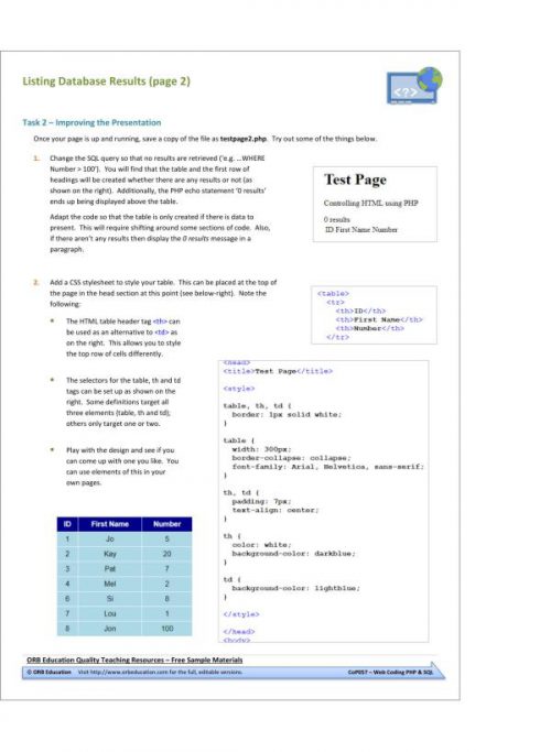Web Coding - PHP & SQL - Image 8