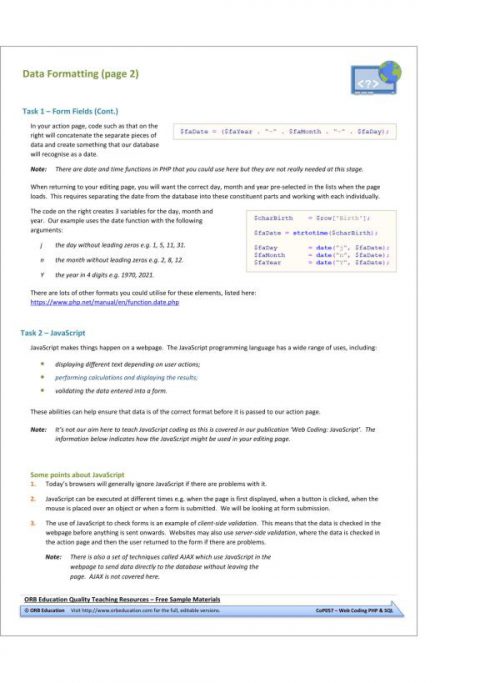 Web Coding - PHP & SQL - Image 12