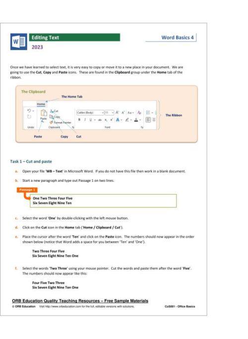 MS Office Basics 2023 - Image 15