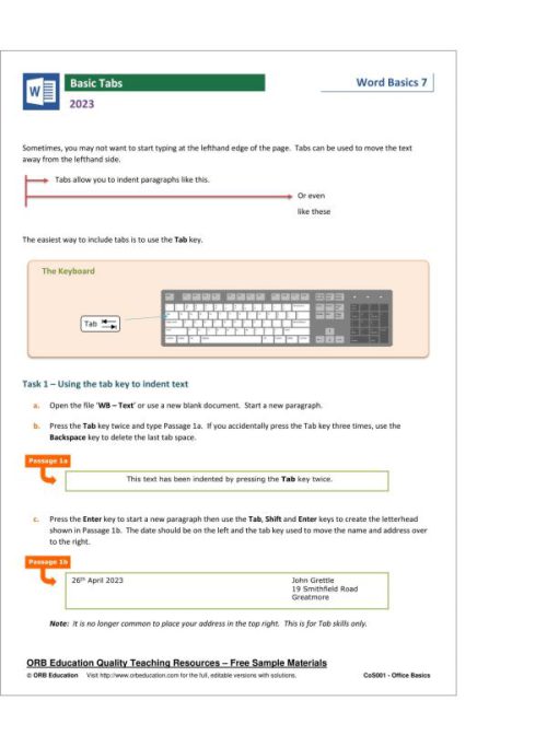 MS Office Basics 2023 - Image 16