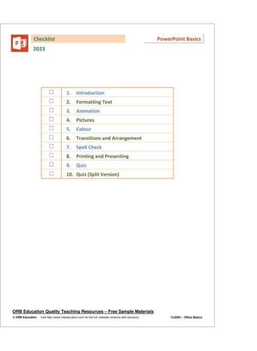 MS Office Basics 2023 - Image 19