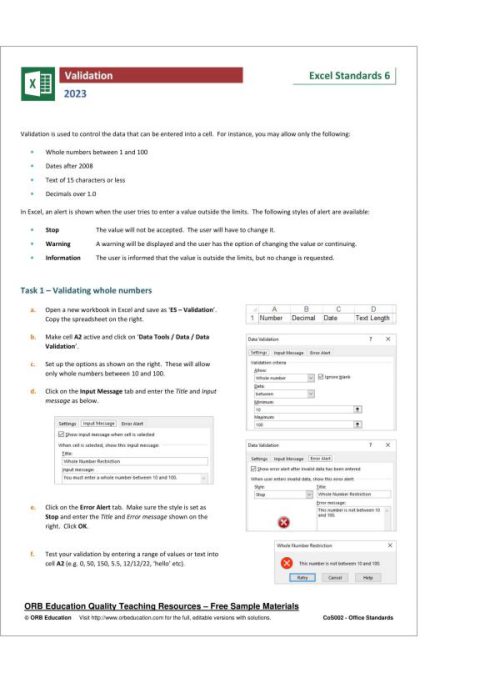 MS Office Standards 2023 - Image 5