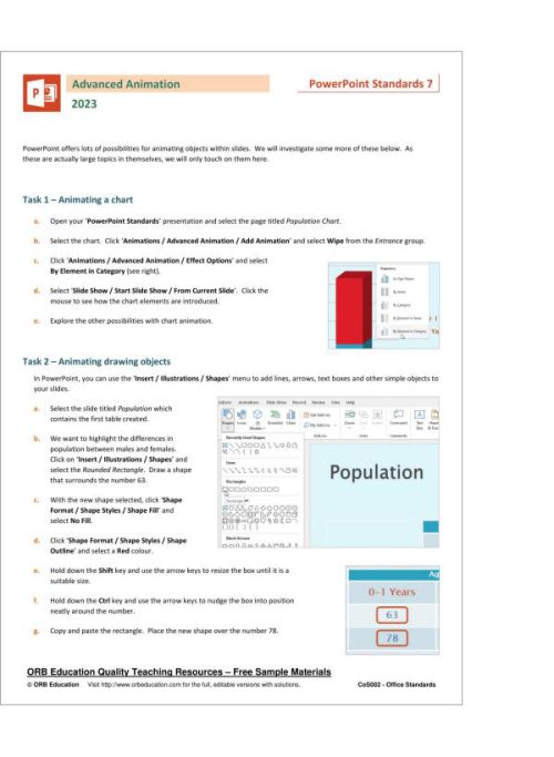 MS Office Standards 2023 - Image 24