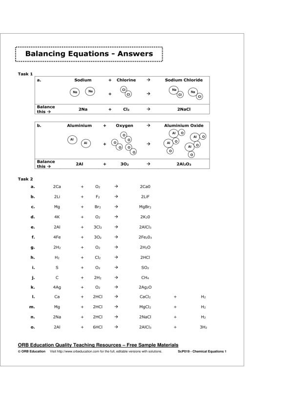 Chemical Equations 1 - Image 3