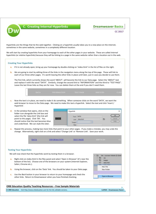 Dreamweaver CC 2017 Basics - Image 2