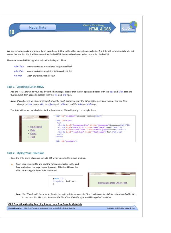 Web Coding - HTML & CSS - Image 8