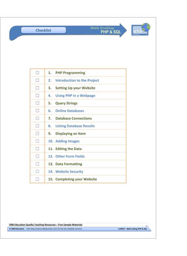 Web Coding - PHP & SQL - Image 2