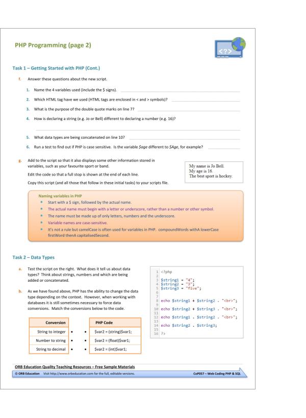Web Coding - PHP & SQL - Image 4