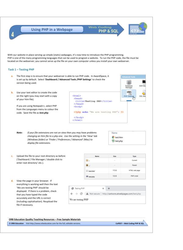 Web Coding - PHP & SQL - Image 5
