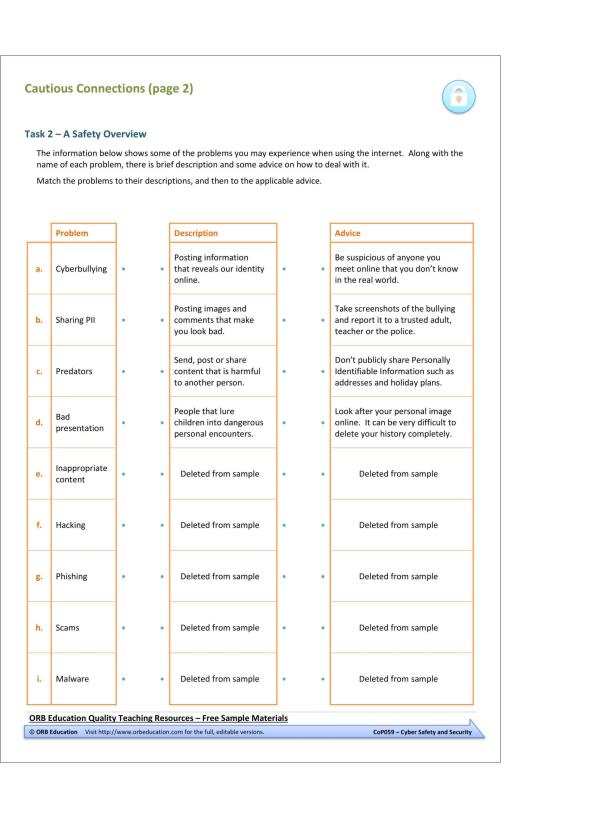 Cyber Safety and Security 2024 (Yrs 7-8) - Image 4