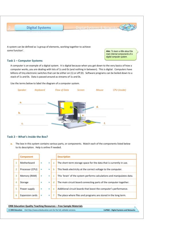 Digital Systems and Networks 2024 (Yrs 7-8) - Image 3