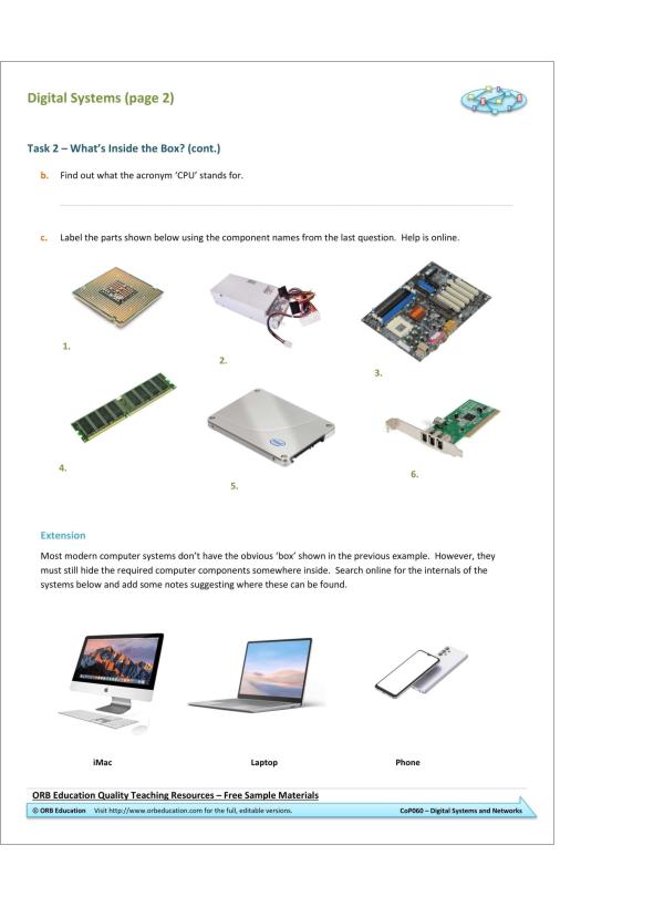 Digital Systems and Networks 2024 (Yrs 7-8) - Image 4