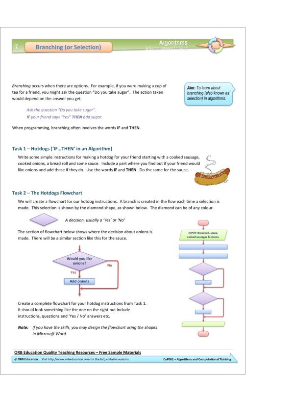 Algorithms and Computational Thinking 2024 (Yrs 7-8) - Image 4