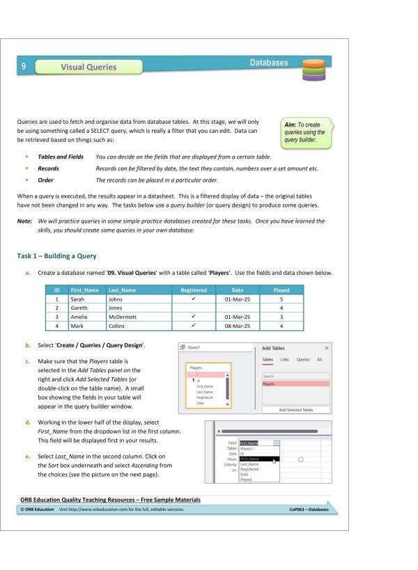 Databases 2025 (Yrs 7-8) - Image 4