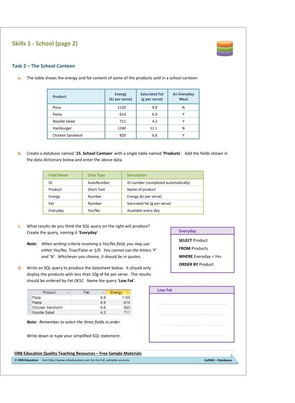 Databases 2025 (Yrs 7-8) - Image 8