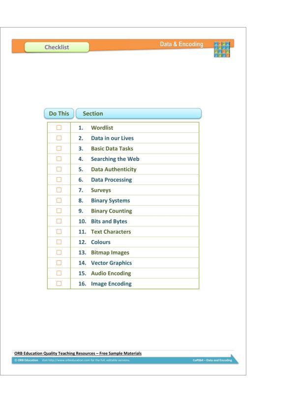Data and Encoding 2025 (Yrs 7-8) - Image 2