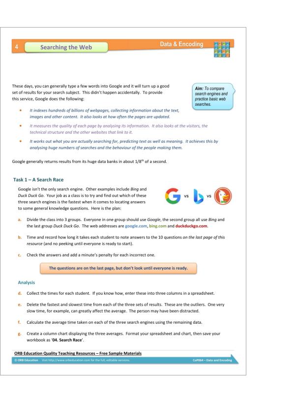 Data and Encoding 2025 (Yrs 7-8) - Image 4