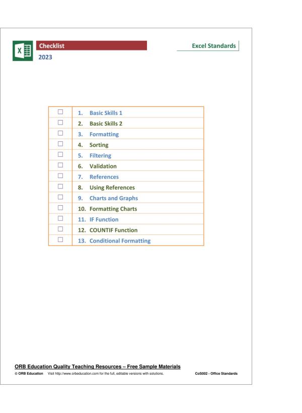 MS Office Standards 2023 - Image 3