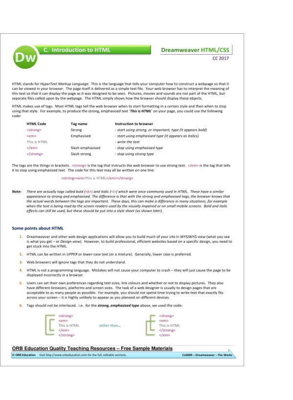 Dreamweaver CC 2017 The Works - Image 9