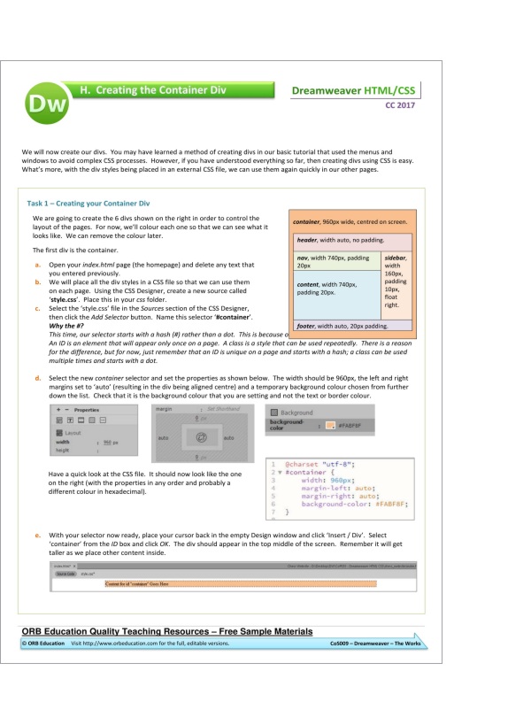 Dreamweaver CC 2017 The Works - Image 11
