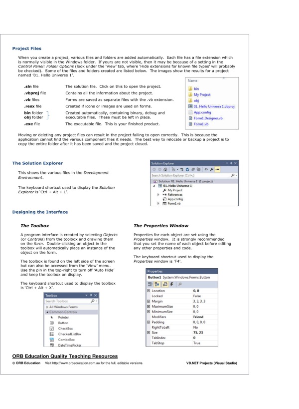 VB.NET Projects 1-3 (Visual Studio) - Image 3
