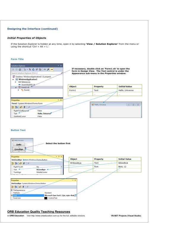 VB.NET Projects 1-3 (Visual Studio) - Image 5