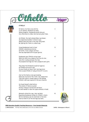 Shakespeare in Rhyme 1