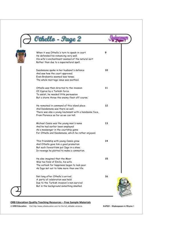 Shakespeare in Rhyme 1 - Image 2