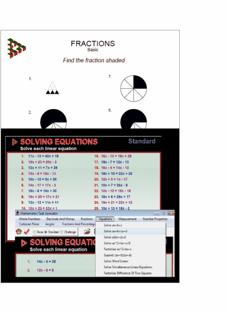Mathematics Task Generator