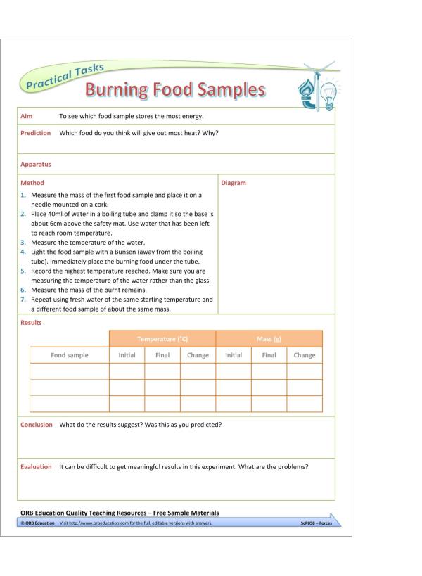 Energy Resources (Yrs 7-8 Science Grab Bags) - Image 3