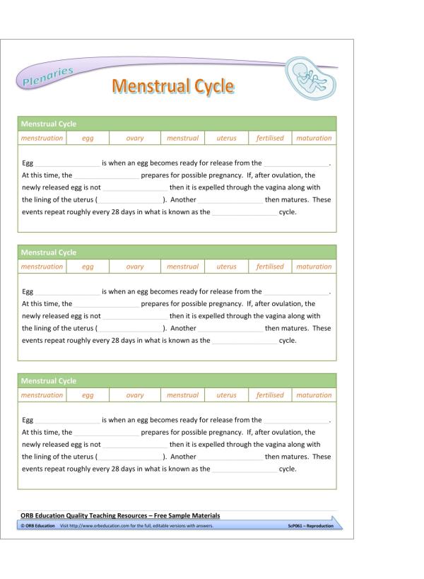 Reproduction (Yrs 7-8 Science Grab Bags) - Image 4